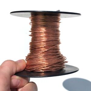 Spool Of Copper Wire (Unknown Length)